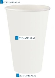 16 OZ STANDART BASKISIZ KARTON BARDAK SOĞUK İÇECEK - 2