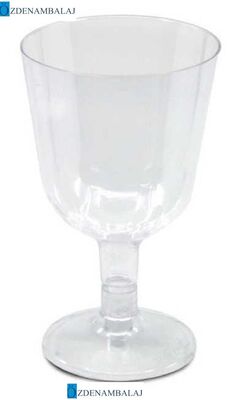 ŞEFFAF KISA AYAKLI KADEH 150 ML 6’LI - 1