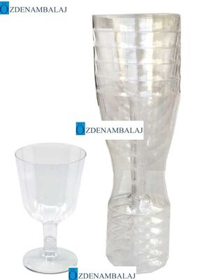 ŞEFFAF KISA AYAKLI KADEH 150 ML 6’LI - 2