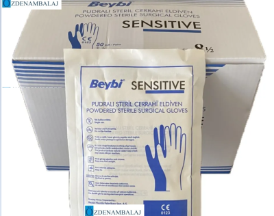 BEYBİ SENSİTİVE CERRAHİ ELDİVEN ( BEDEN 6,5 ,7,7,5,8, 8,5 ARASI PUDRALI , PUDRASIZ ) 400 ÇİFT - 2