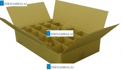 SEPERATÖRLÜ ÇAY BARDAĞI KOLİSİ 43,5*29*9 CM - 2