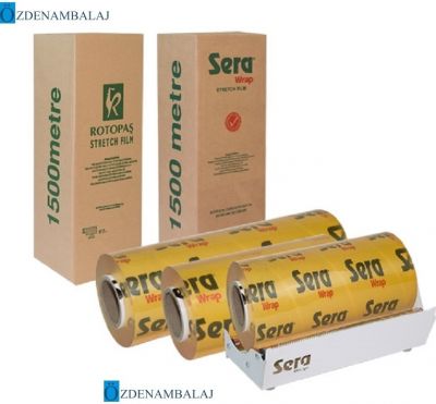 SERA WRAP STREÇ 45 CM*1500 MT 9 MİC - 1