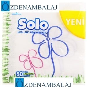 SOLO PEÇETE BEYAZ DESENLİ 50'Lİ YAPRAK - 3