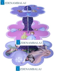 SOPHİA KARTON CUPCAKE STANDI - 2
