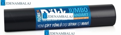 YENİ NESİL DÖKME ÇÖP TORBASI JUMBO STANDART V KATLAMA KOD : 518 - 3